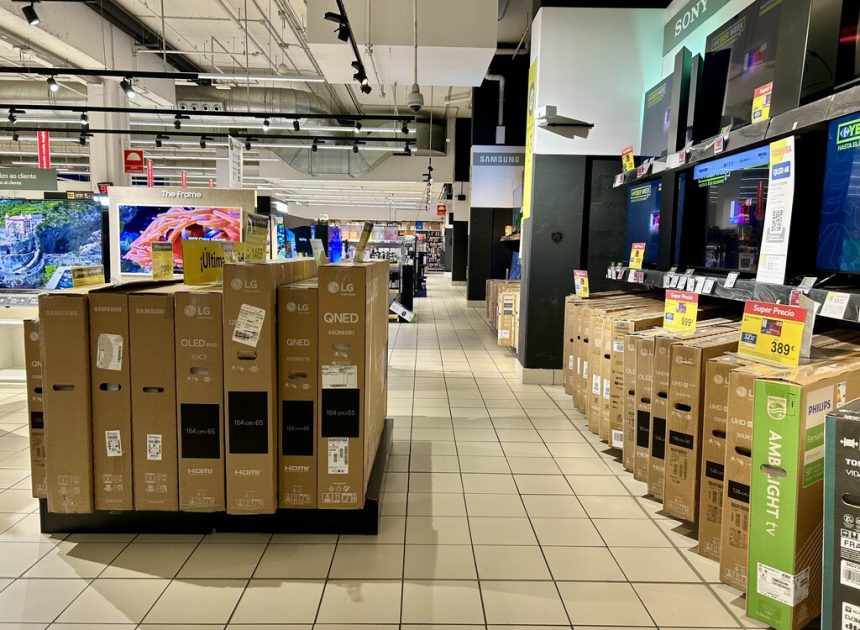 Esta tele QLED Samsung de 75 pulgadas está ahora a precio de outlet en Carrefour y viene con cupón de regalo