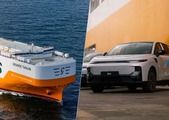 Leapmotor sigue los pasos de BYD y ya cuenta con un superbarco para enviar 2.500 de coches eléctricos a Europa